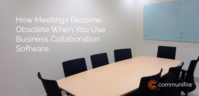 Reduce Meetings with Business Collaboration Software