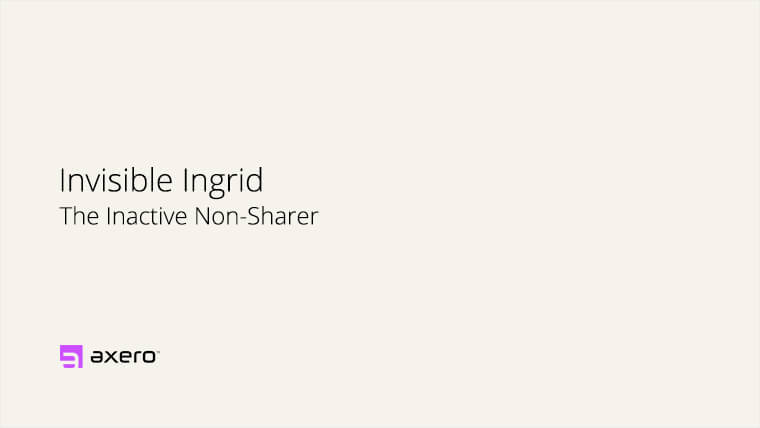 Invisible Ingrid: The Inactive Non-Sharer
