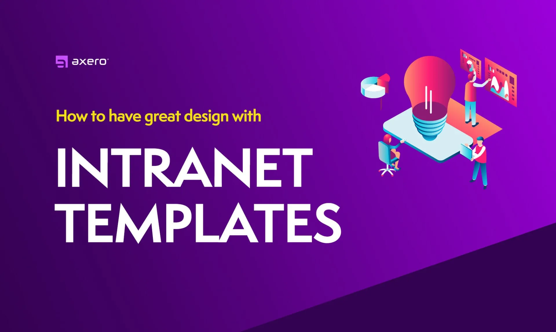 Axero intranet templates