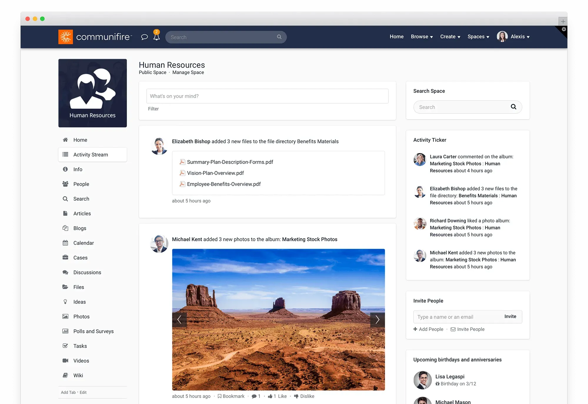 Activity Stream