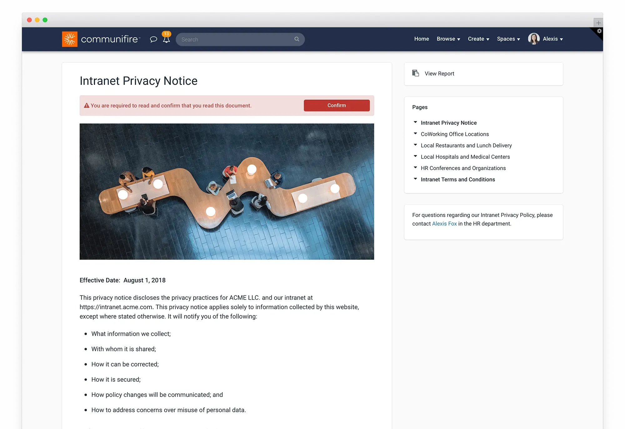 CMS page editor with drag-and-drop builder