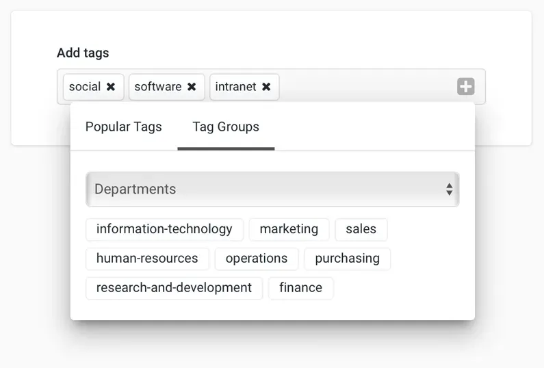 Tags and hashtags
