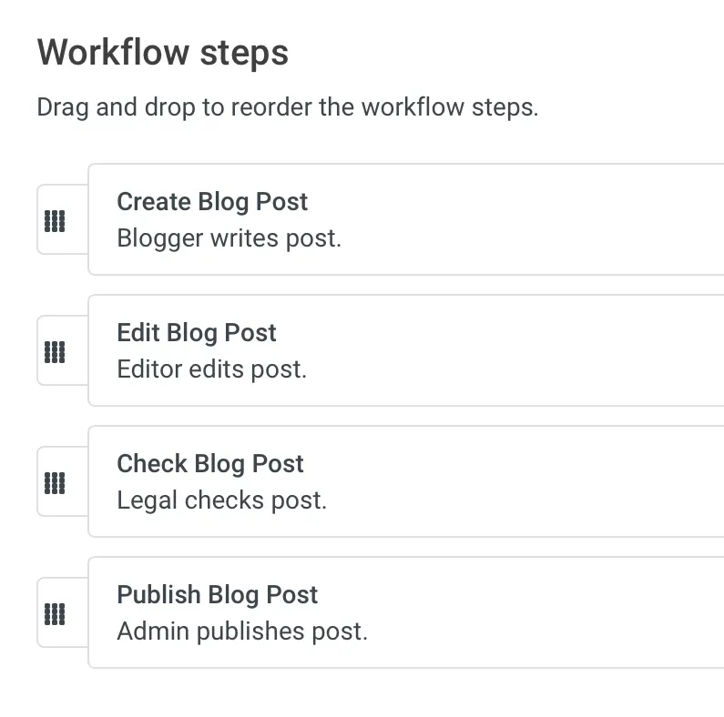 Workflows