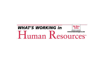 what's working in hr
