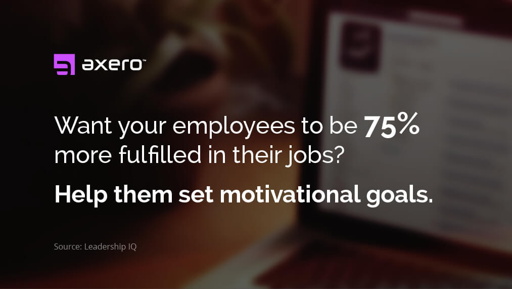 employee engagement tips - set motivational goals