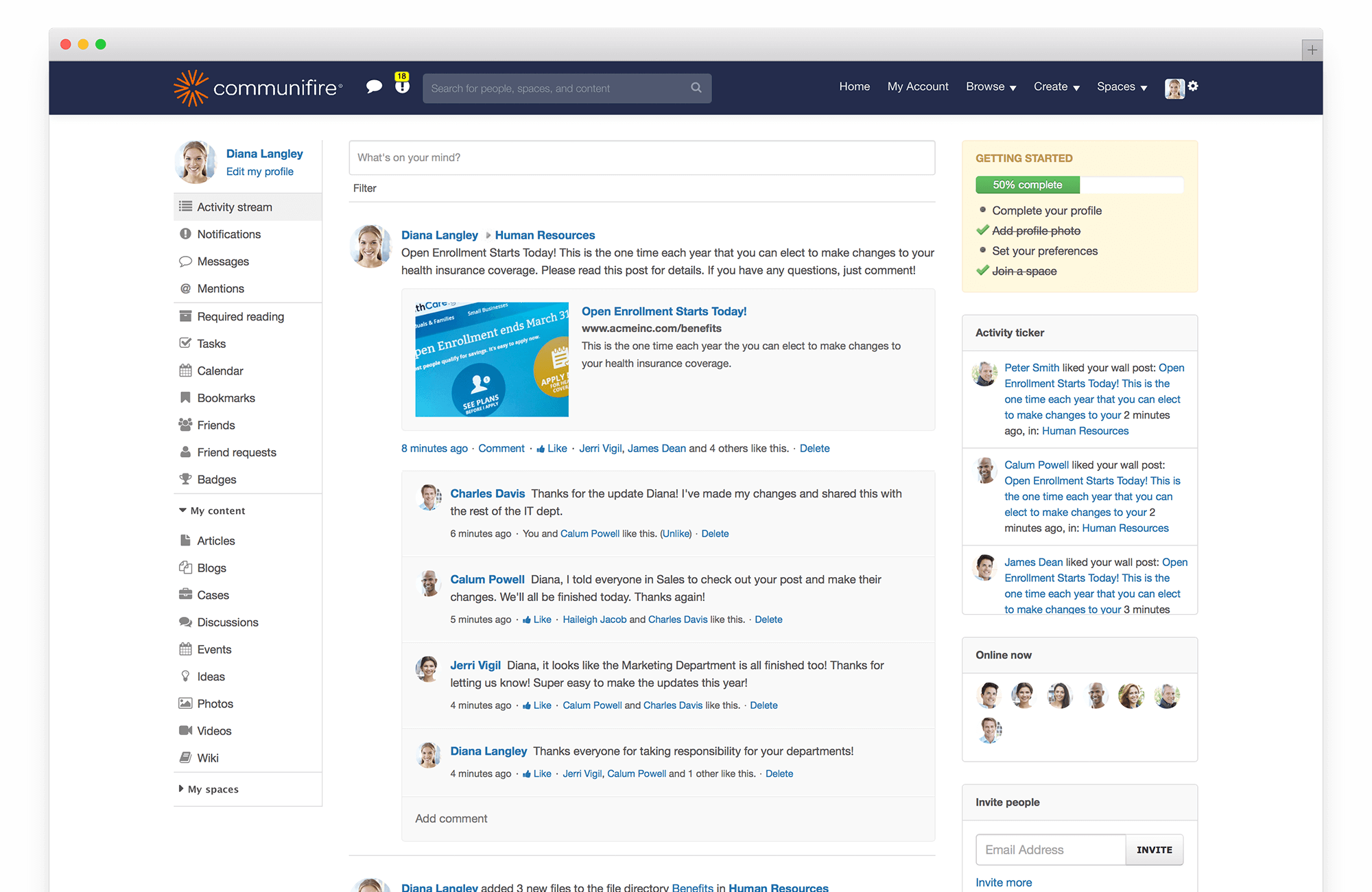 hr intranet tips - collaboration