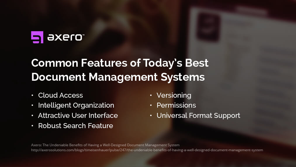 document management system features