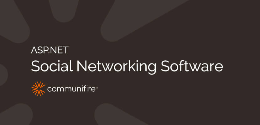 ASP.NET Social Networking Software