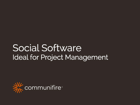 Project Management Software, Meet Social Networking Software