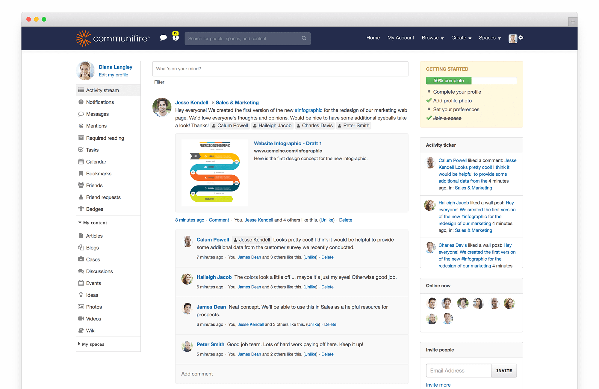 intranet platform - collaboration
