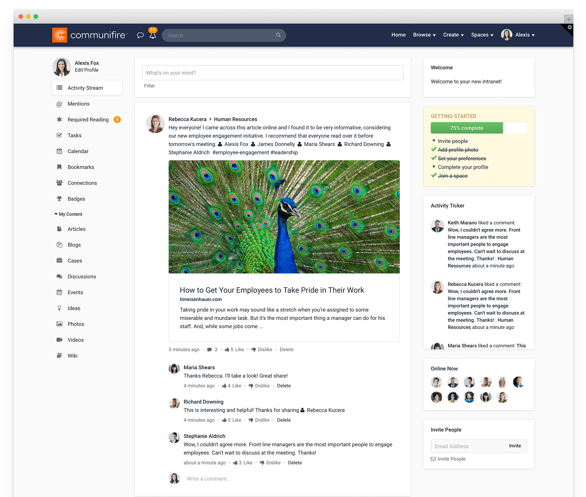 intranet trends - collaboration
