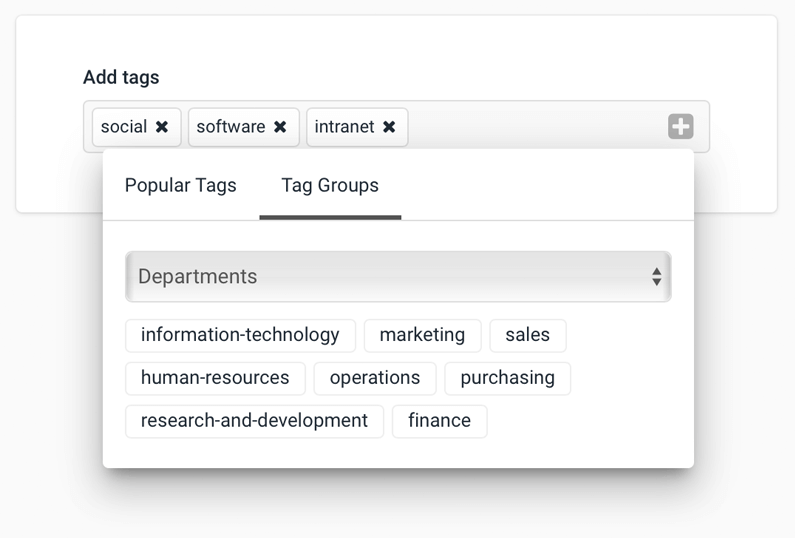 knowledge bases - tags
