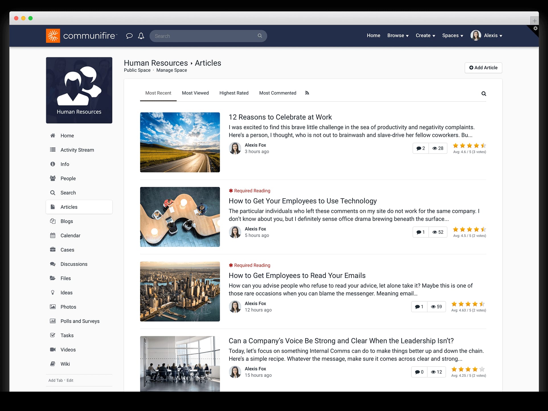 company intranet ideas - best intranet content creation