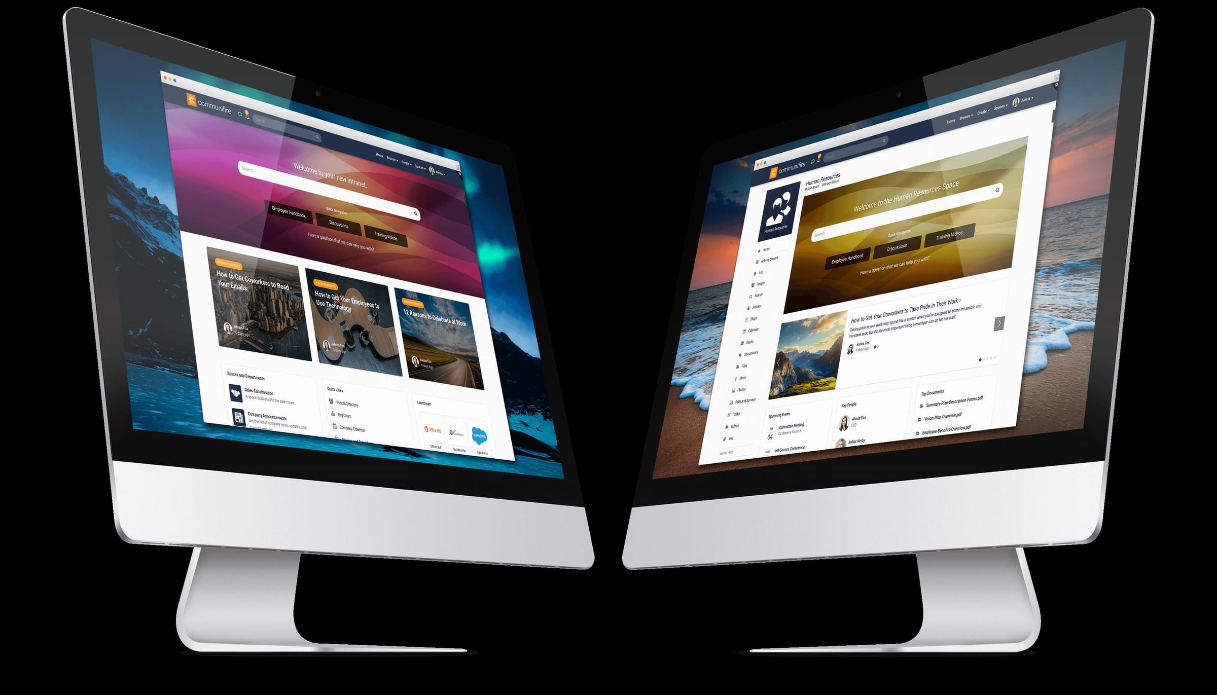 intranet homepage