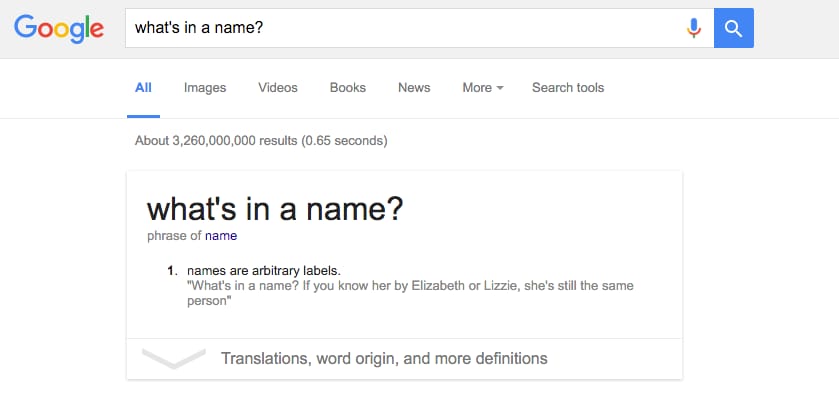 intranet names