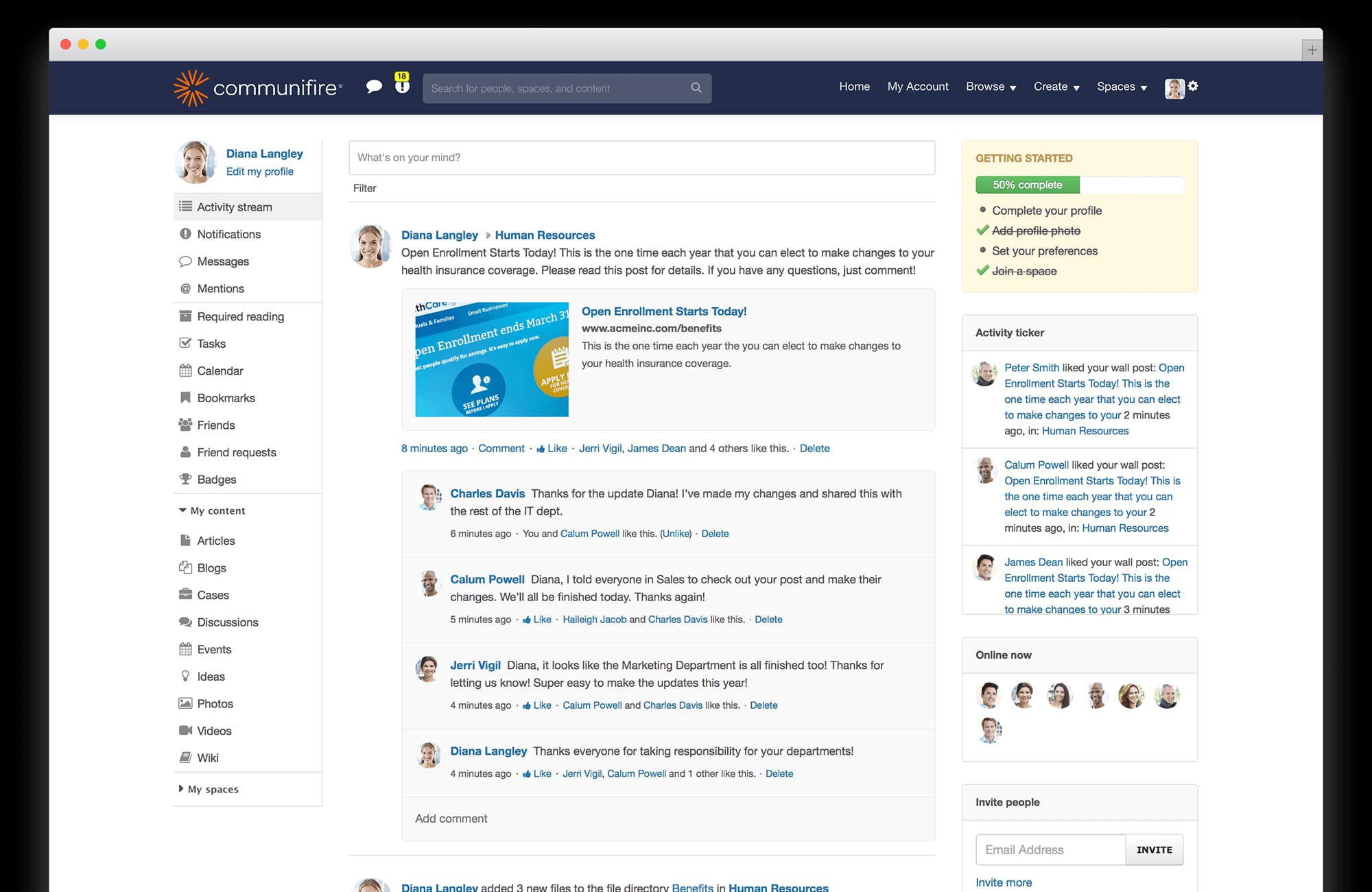 hr intranet tips - collaboration