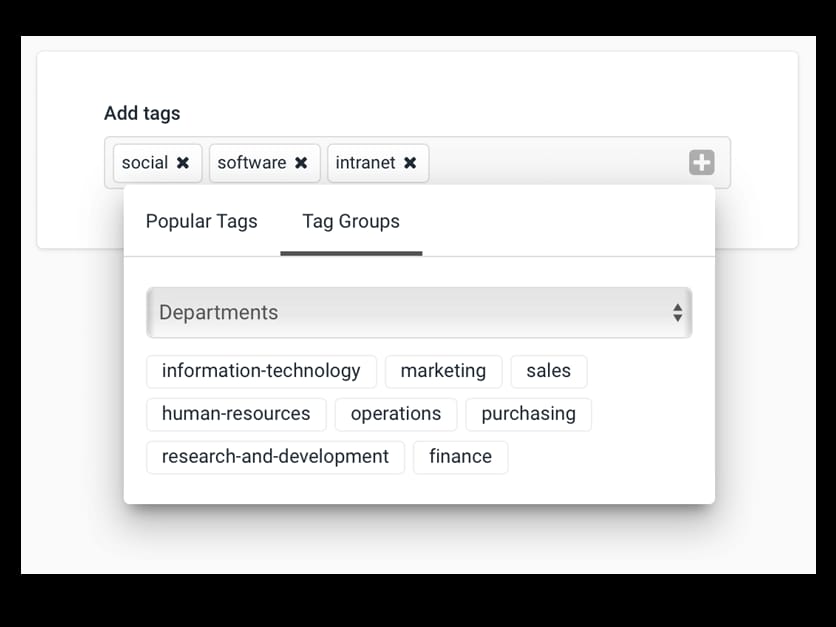 company intranet ideas - tagging content