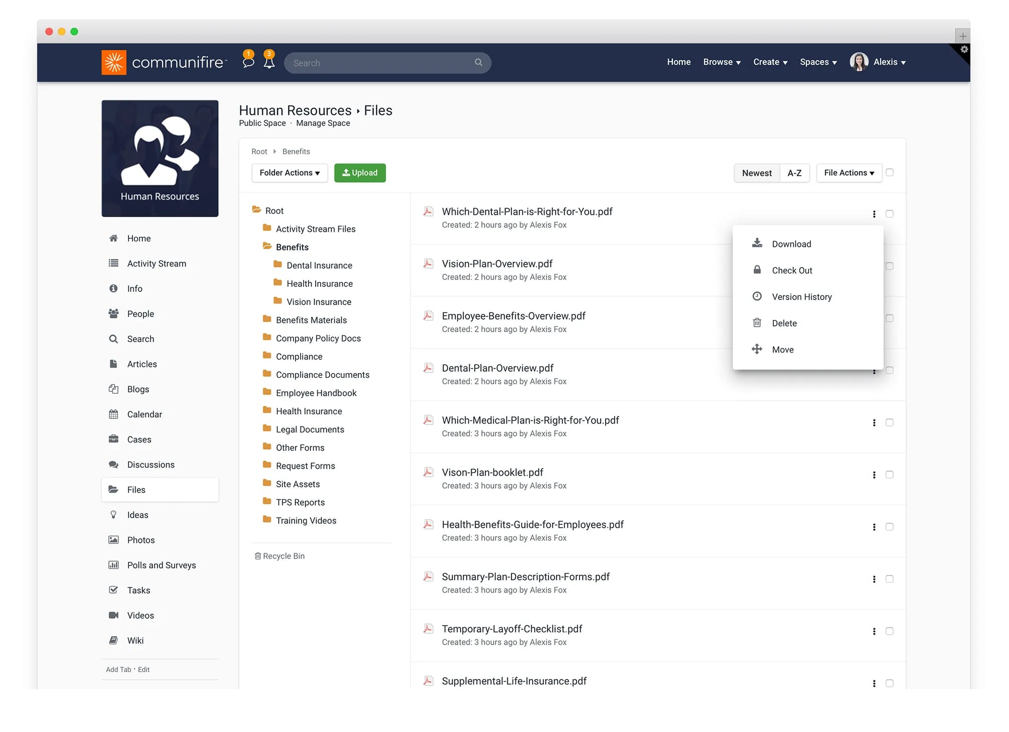 digital workplace solutions - files