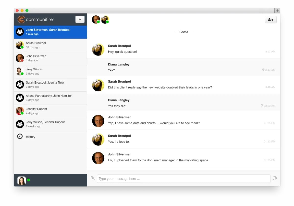 social marketing software - communication