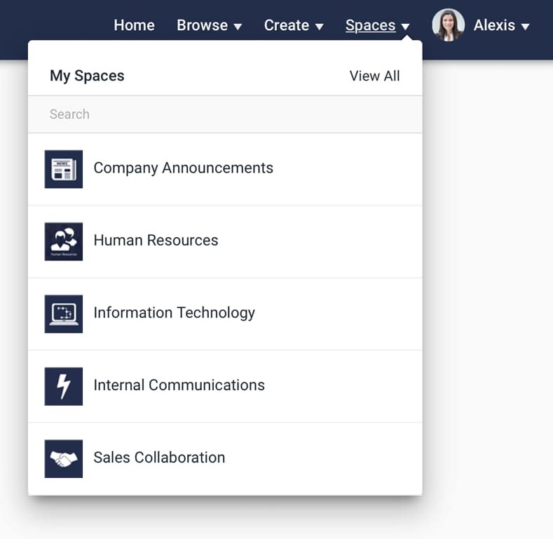intranet trends - spaces