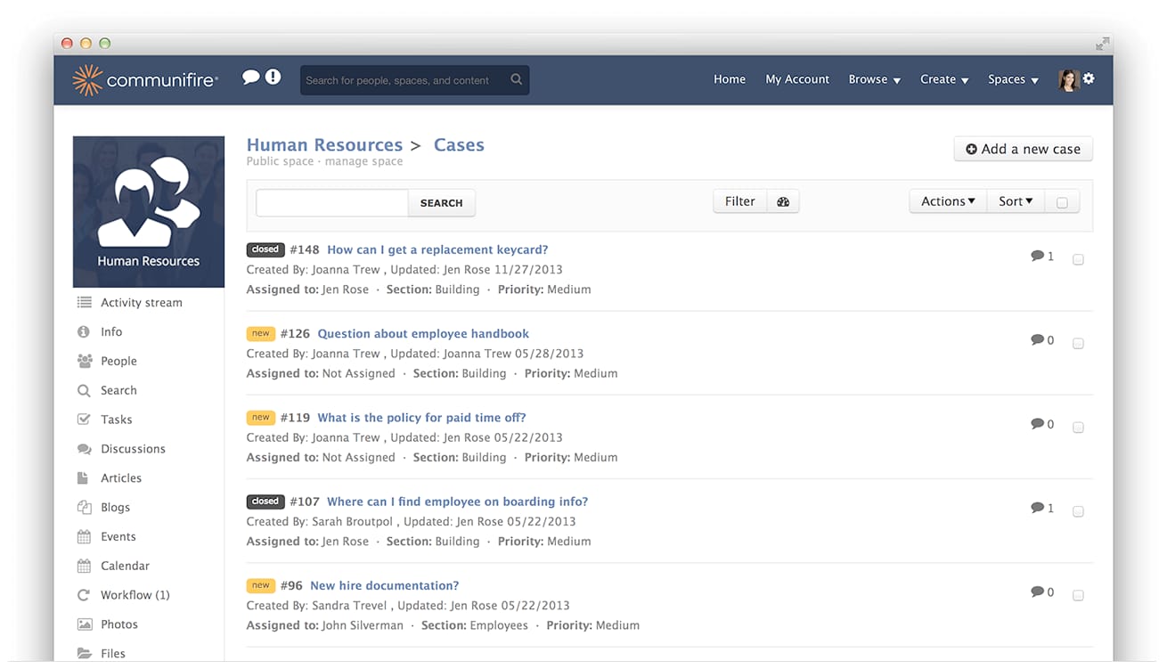 Issue & Case Tracking is Great for Tracking Just About Anything ... and Making Sure it Gets Fixed