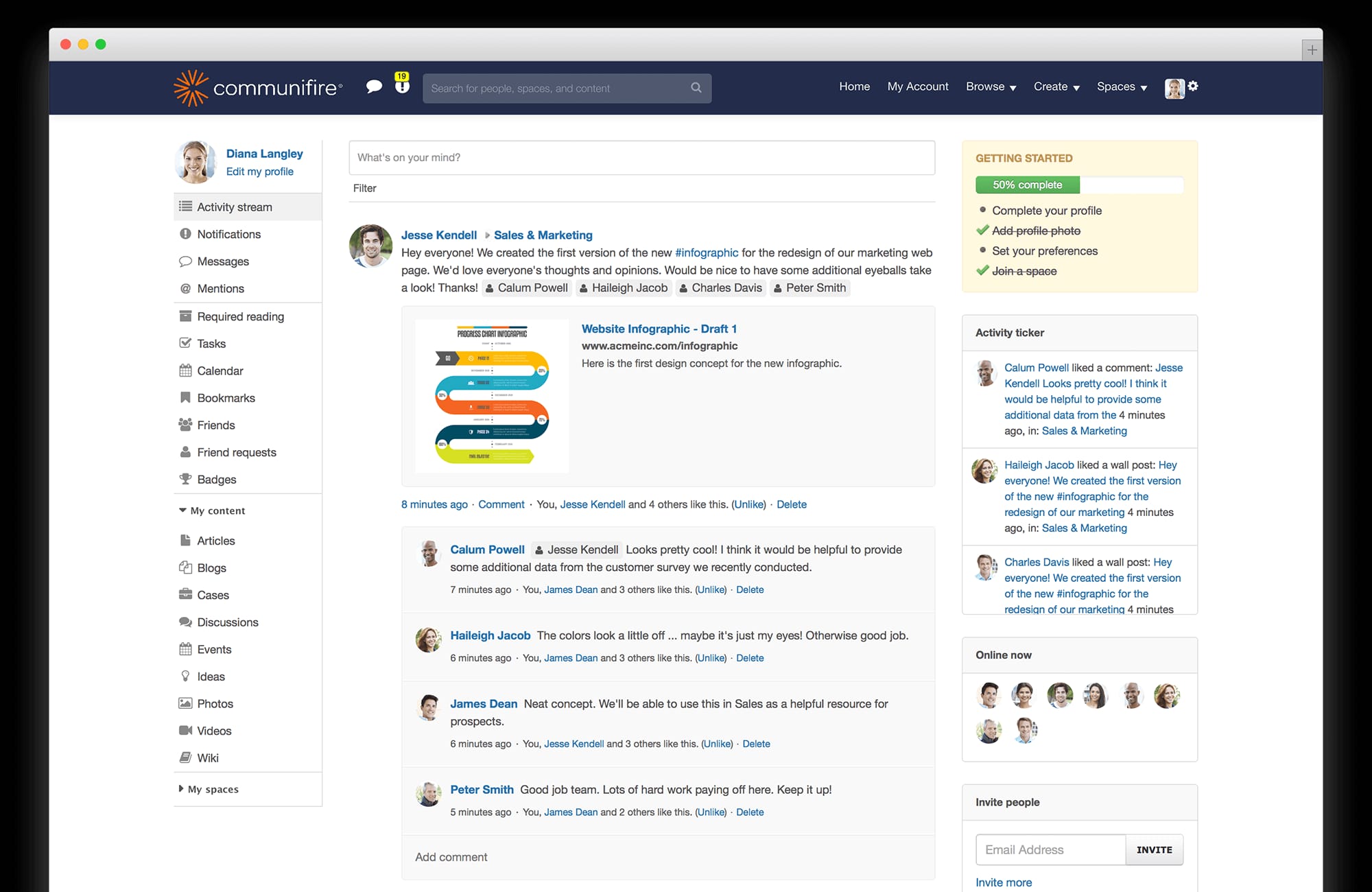 intranet privacy - collaboration
