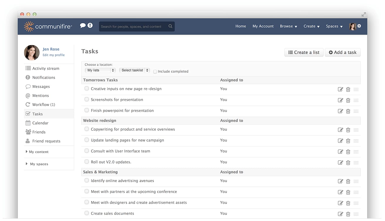 Task Management Lets you Keep Track of What's Due, When, and Who's Responsible