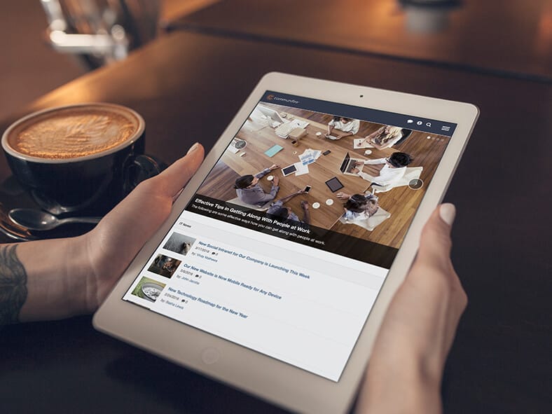 nonprofit communications plan - mobile intranet