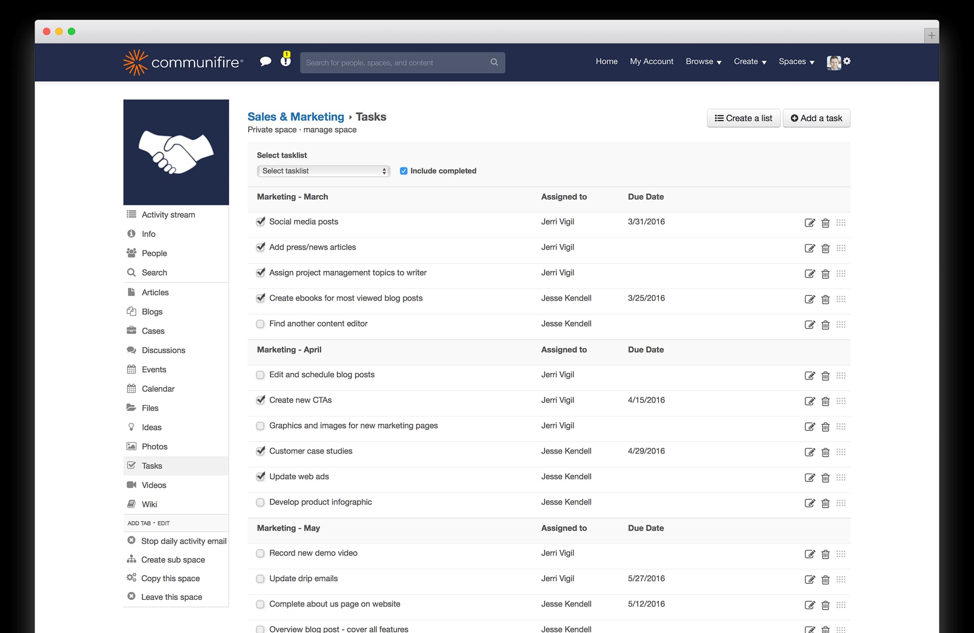 why intranets fail - task management
