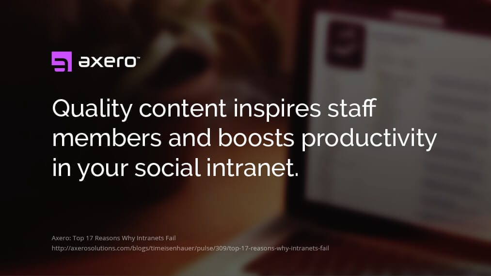 Why Intranets Fail