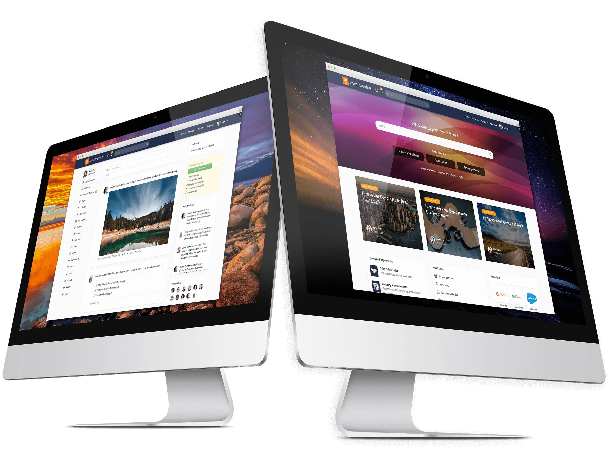 company intranet design - best intranet homepage news