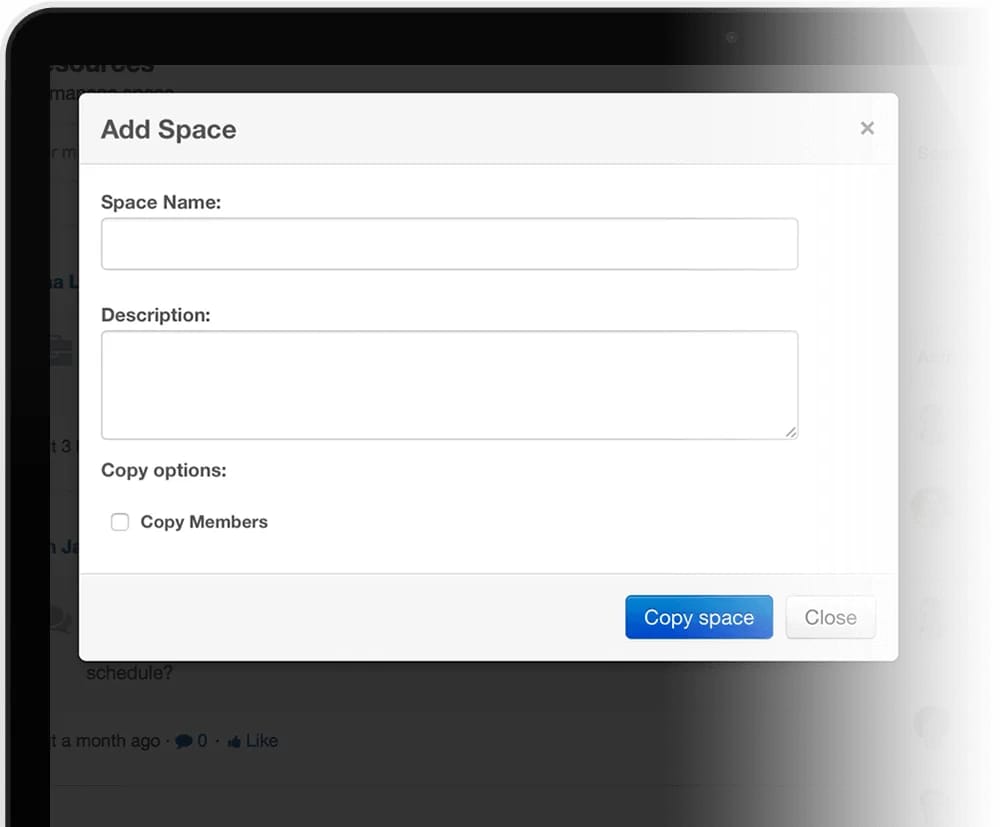 copying digital workspaces