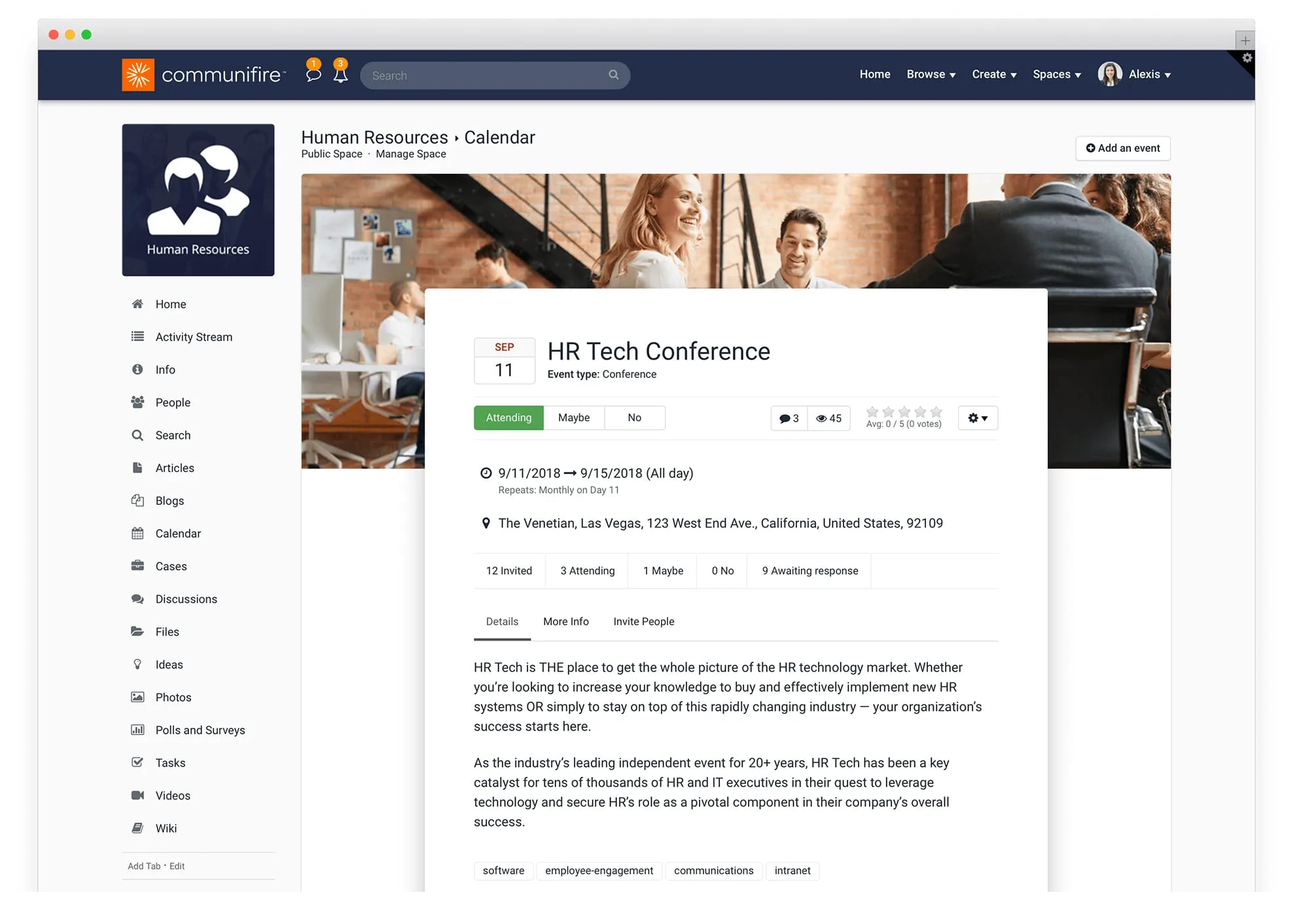 digital workplace solutions - events
