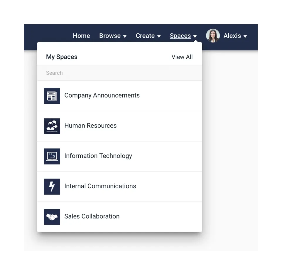 company intranet design - online workspaces