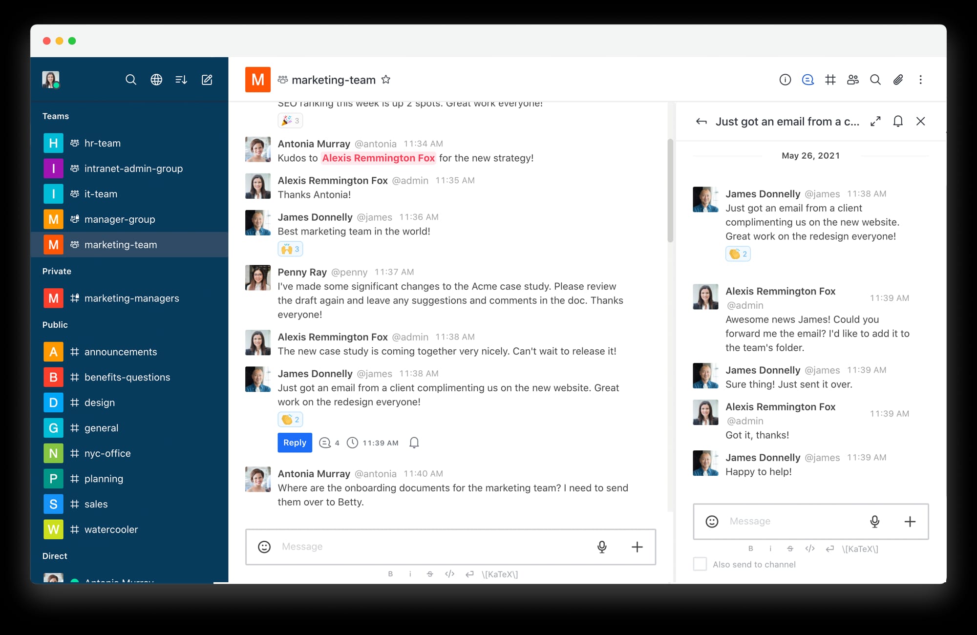 business communication trends for 2023 - intranet chat platform