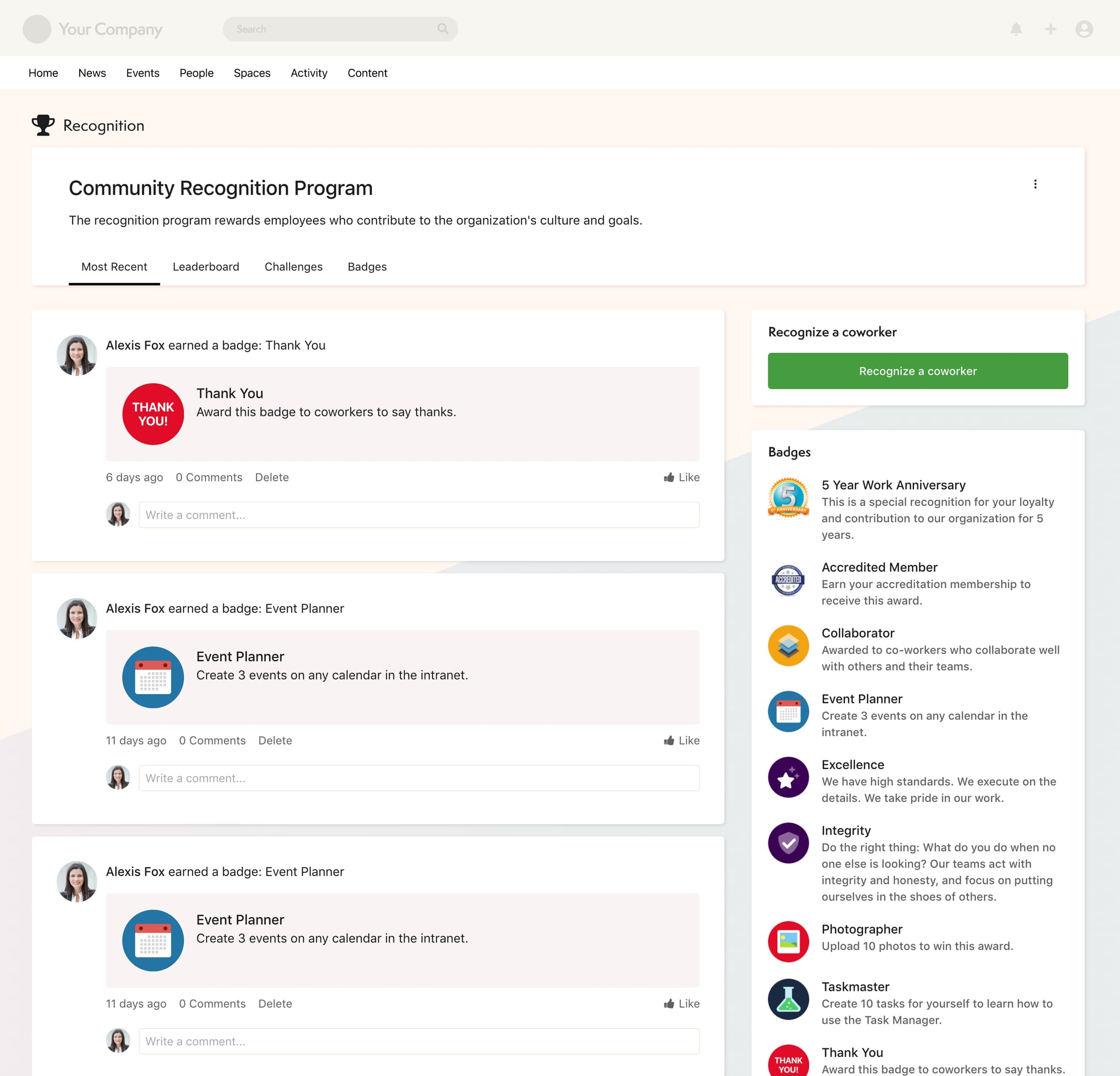 Employee Engagement and Recognition Software