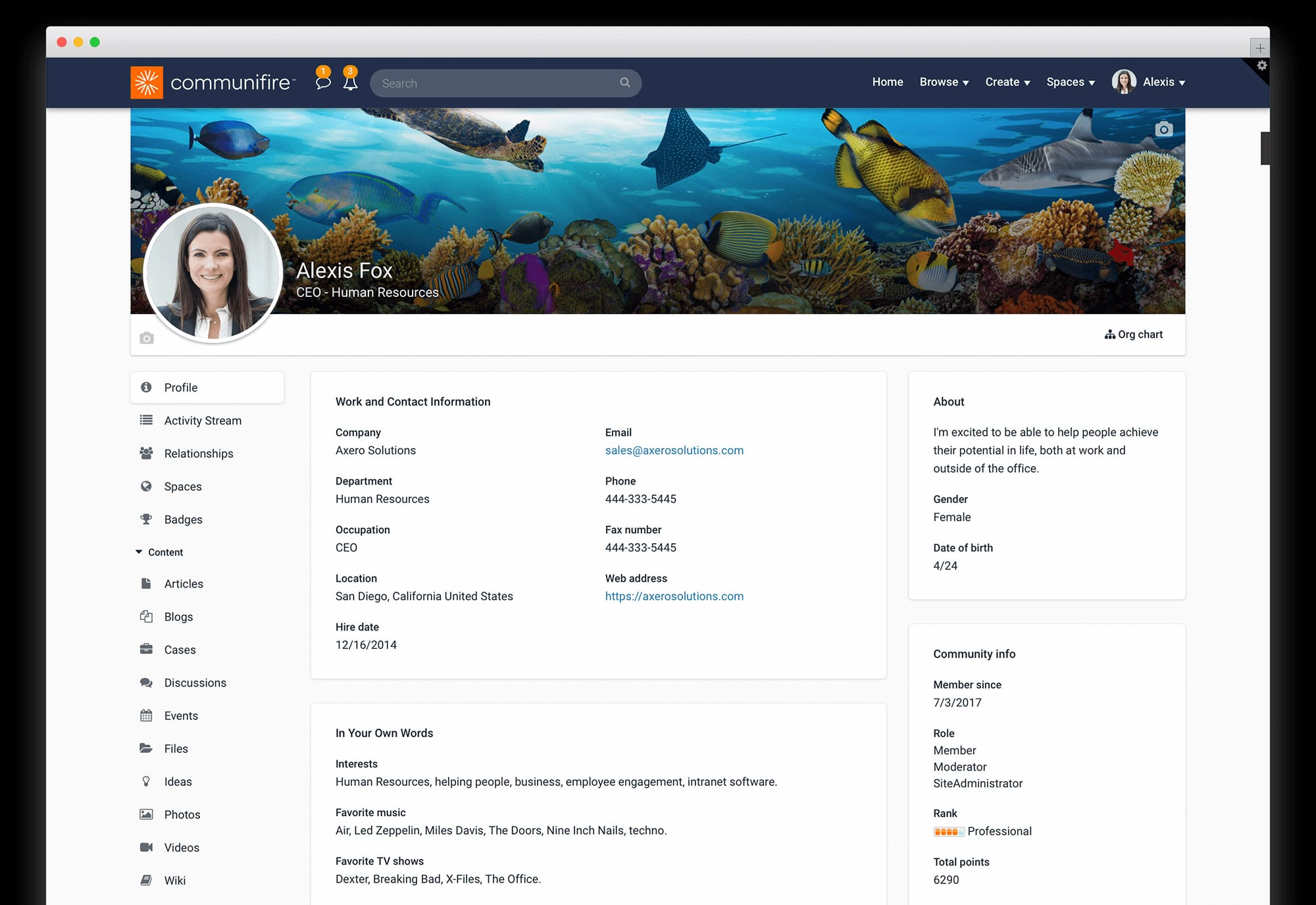 Employee Profiles