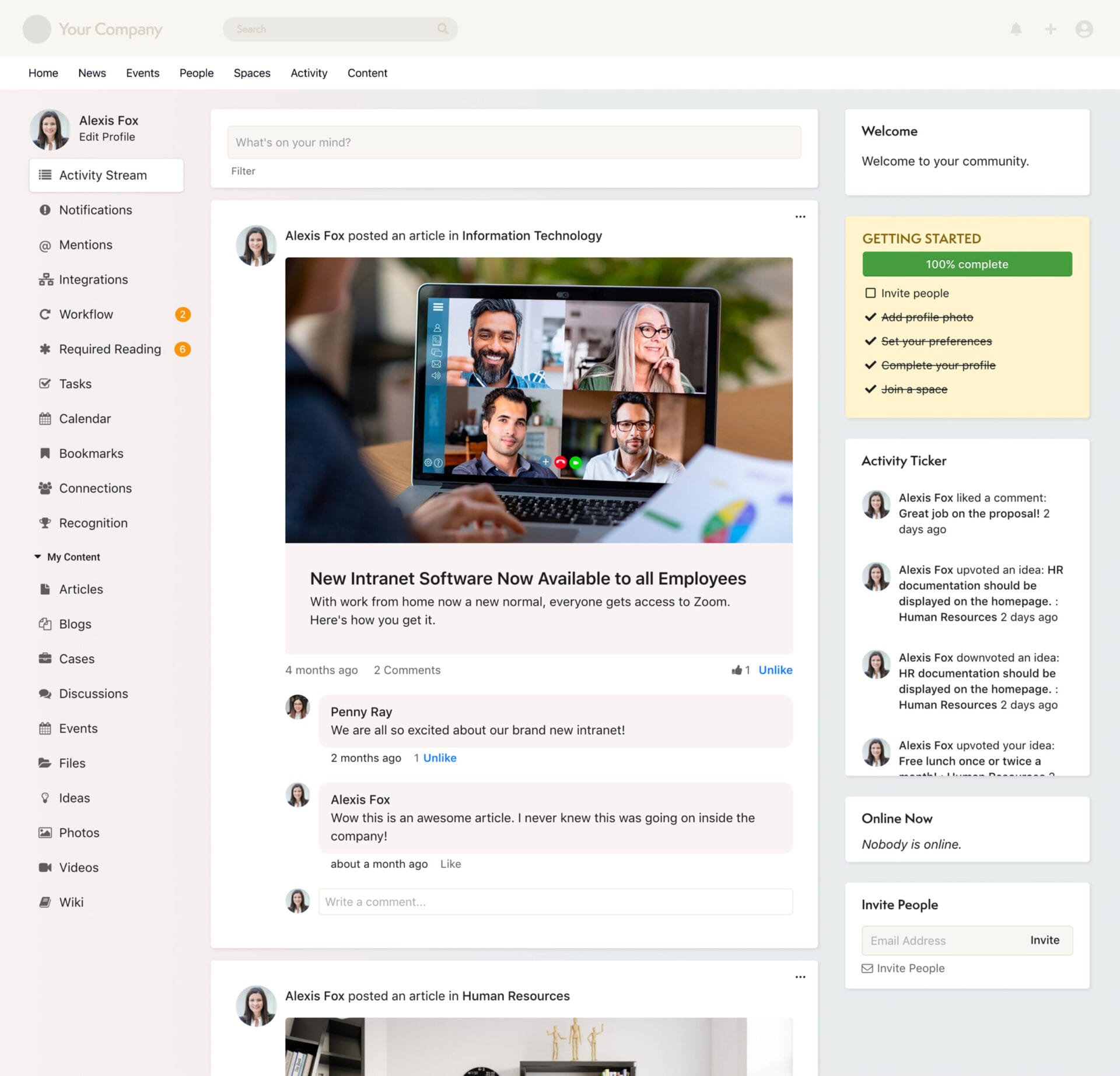 intranet software