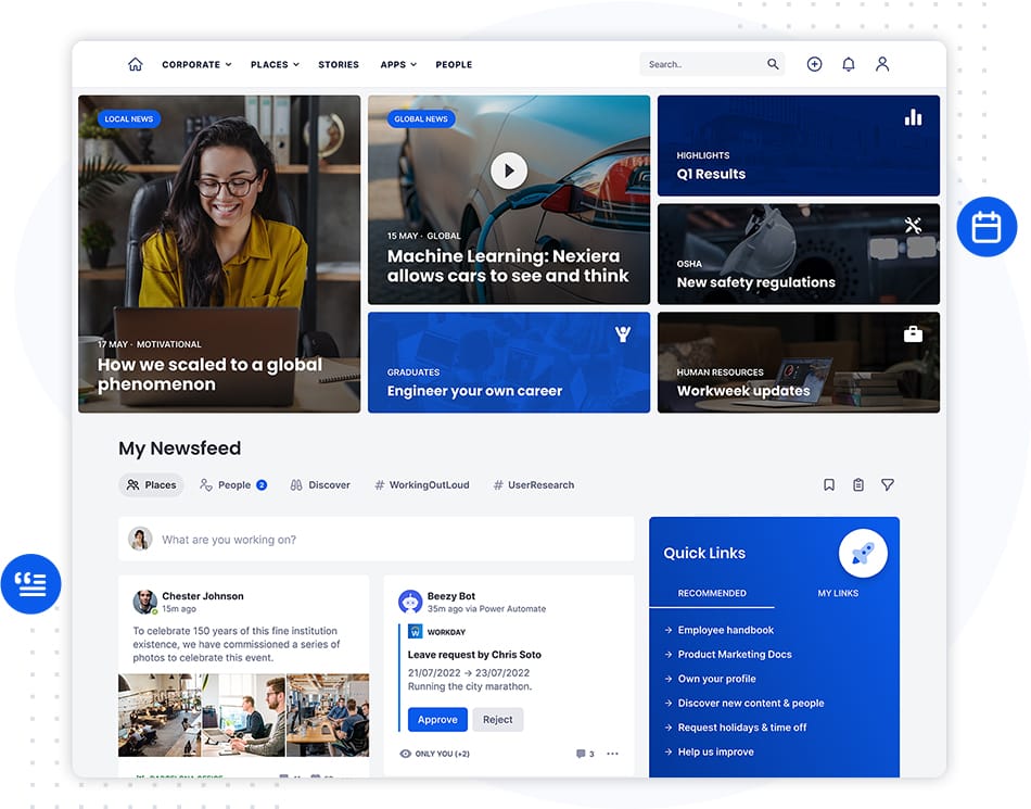 cloud based intranet