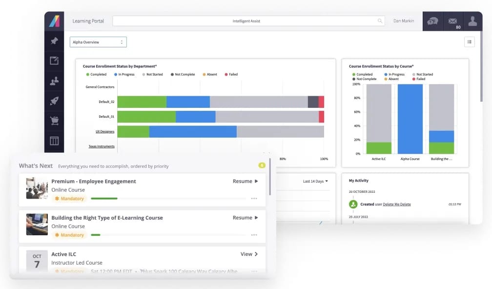 employee engagement tool for professional growth - absorb lms