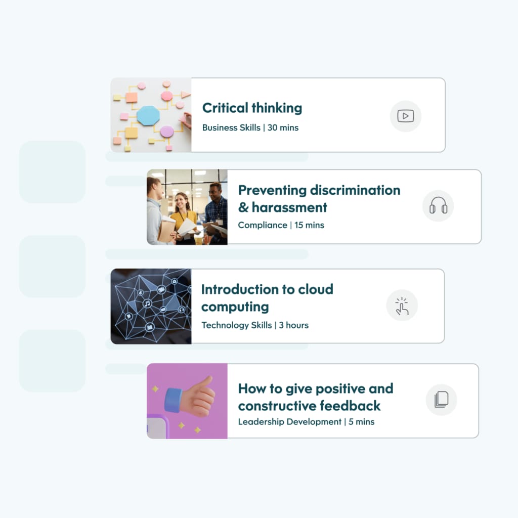 employee engagement tool for training - go1