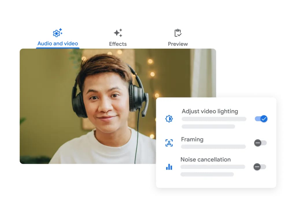 communication tools - google meet