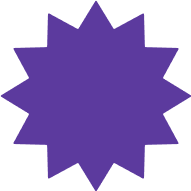 Star graphic icon.