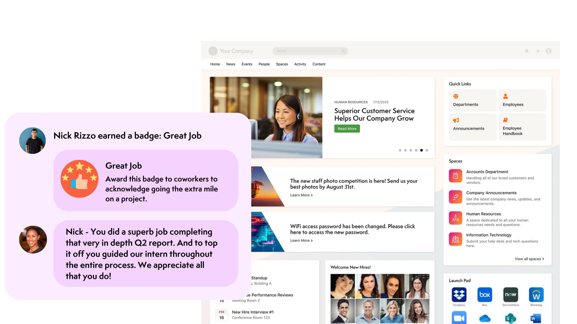 Positive Employee Feedback Examples