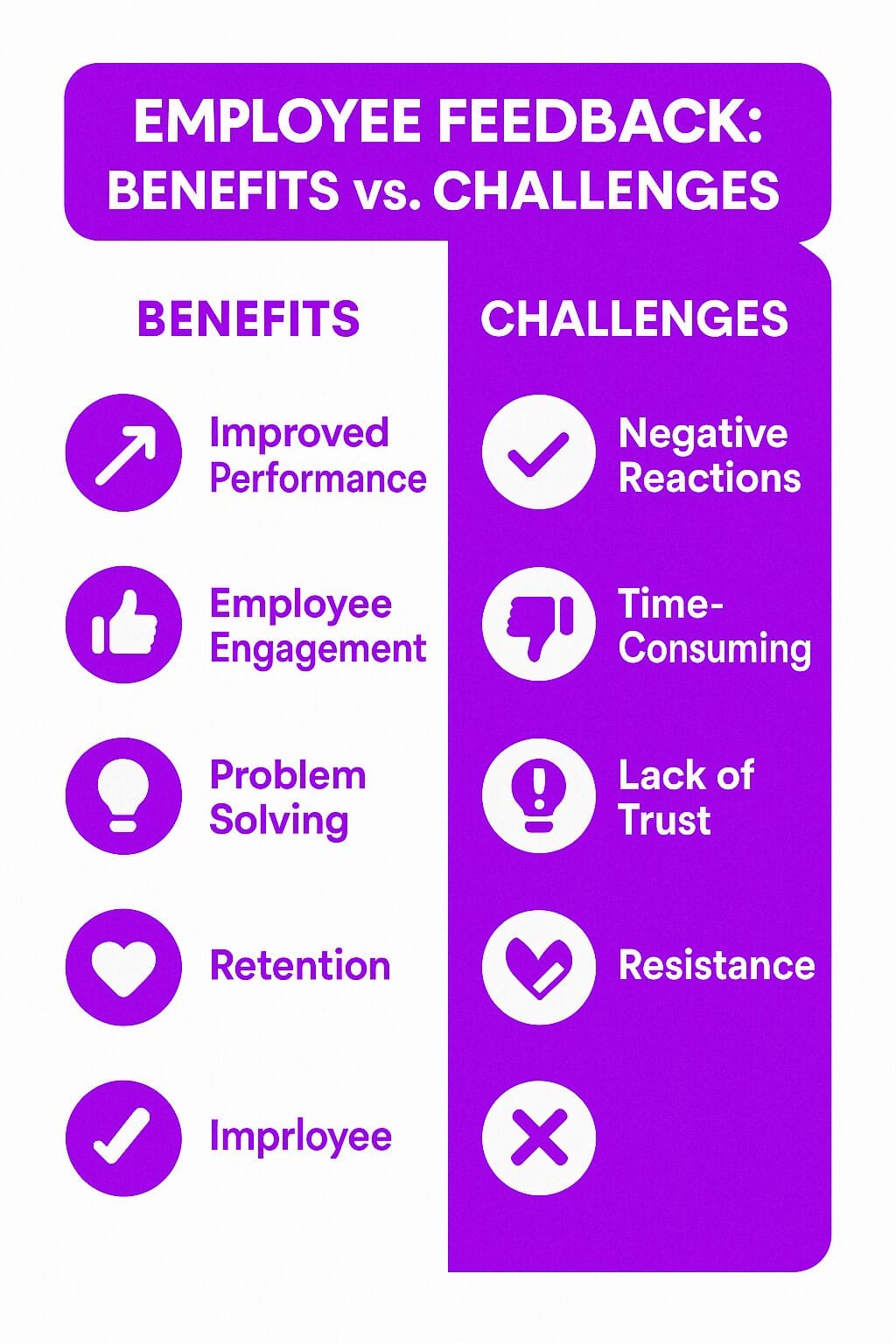 Sharing Negative Feedback