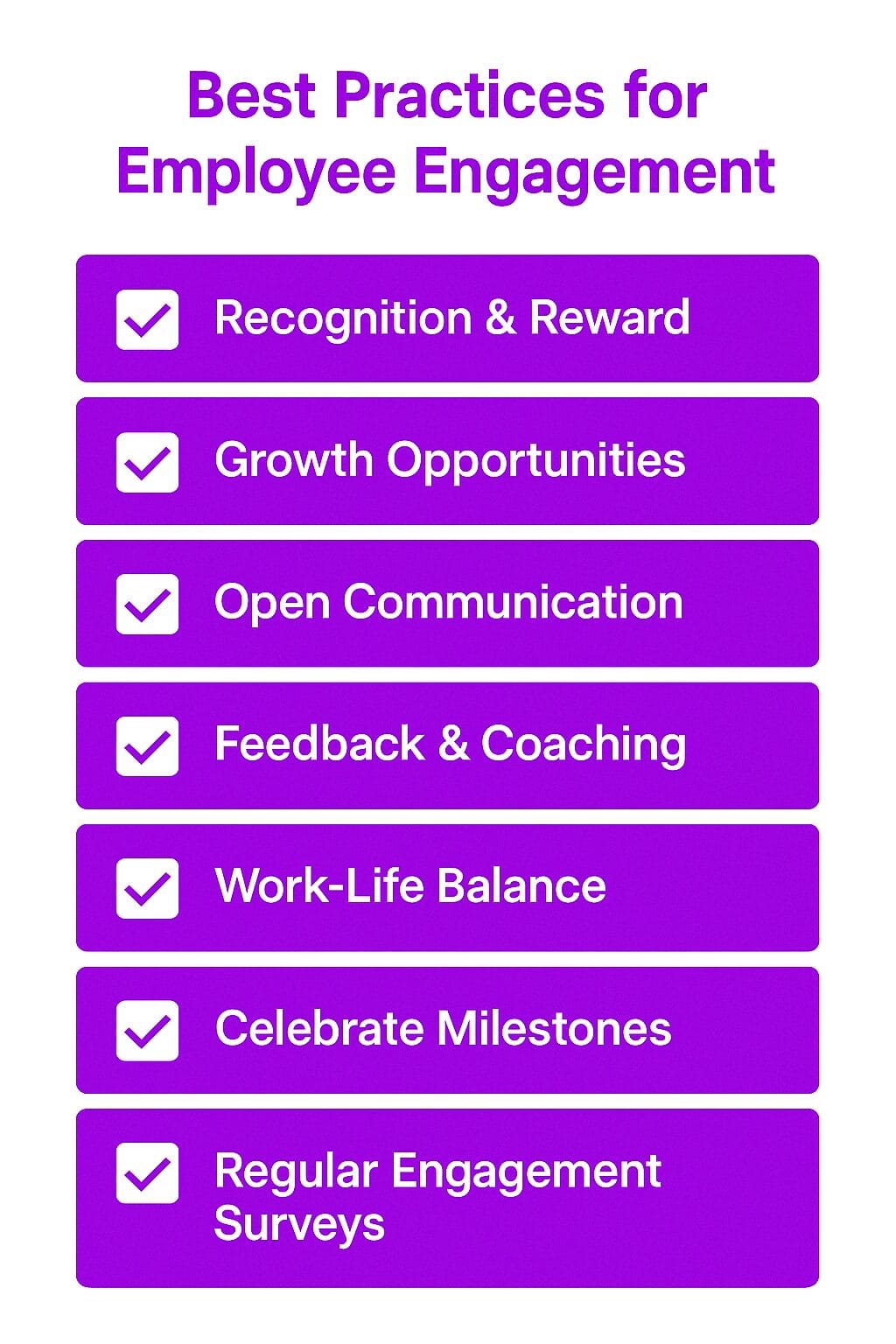 Best Practices for Employee Engagement