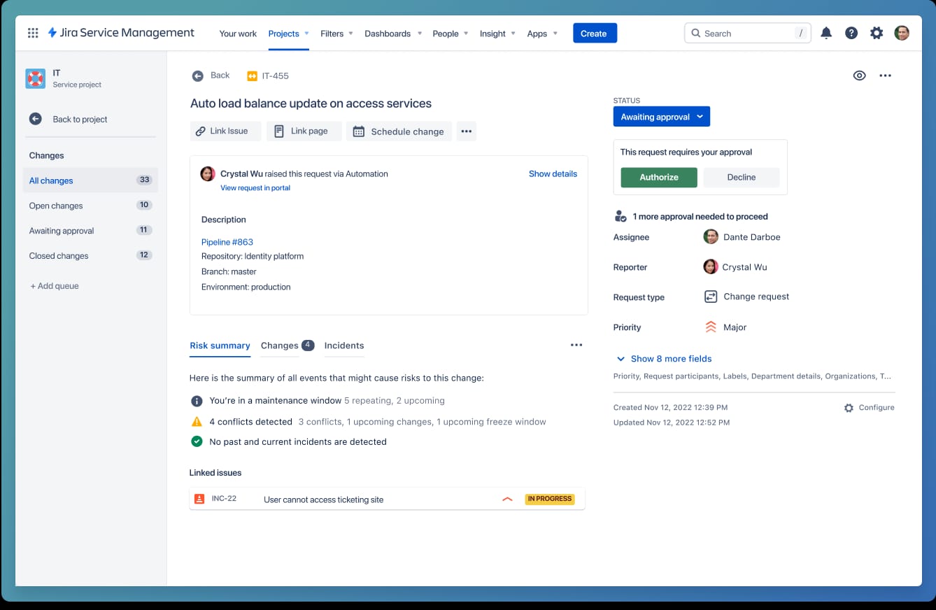 Jira Service Management