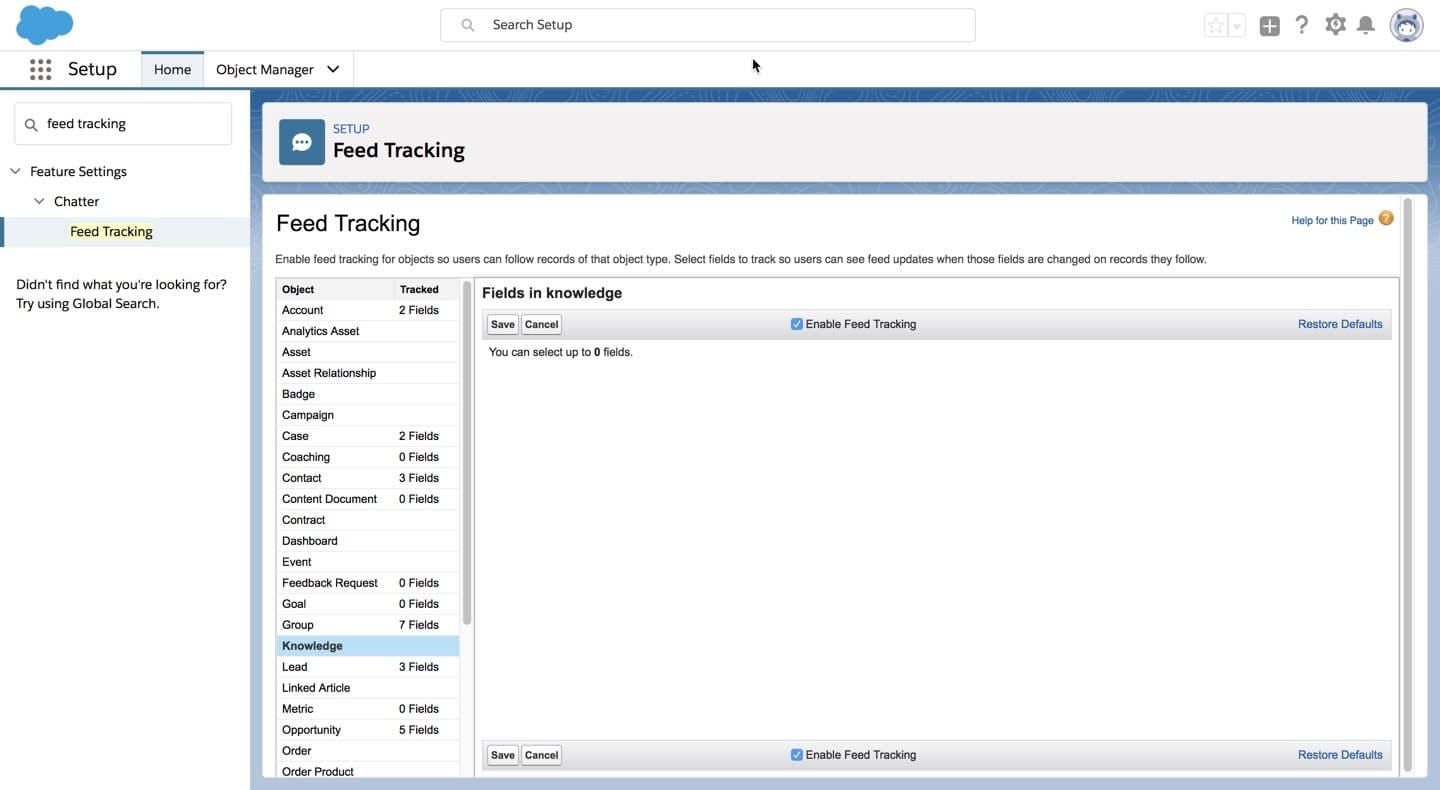 Salesforce Knowledge