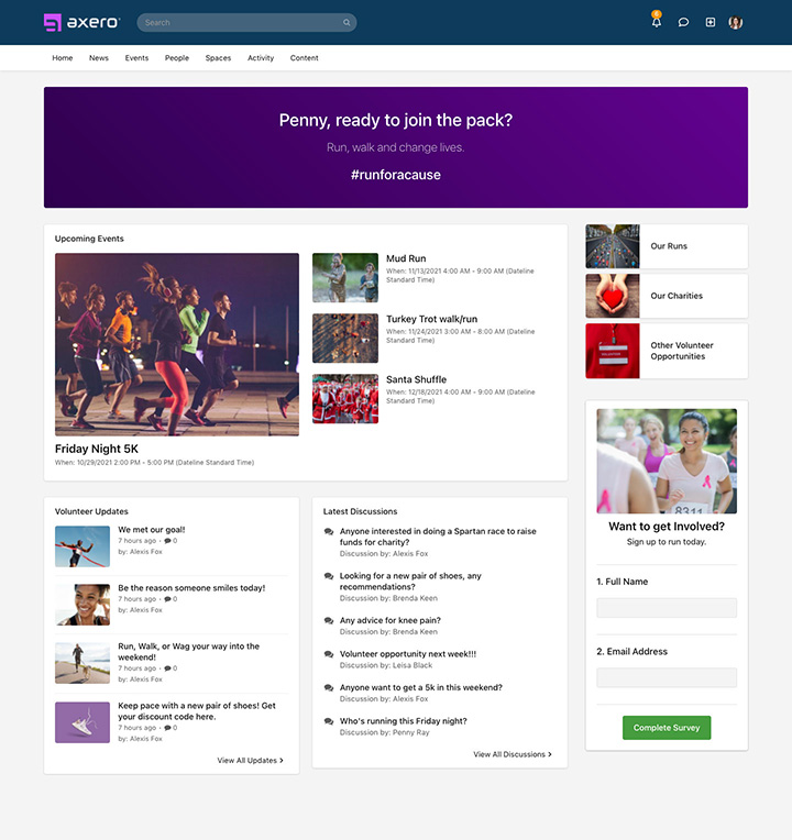 Intranet Templates Great Designs to Enhance Your Intranet Axero