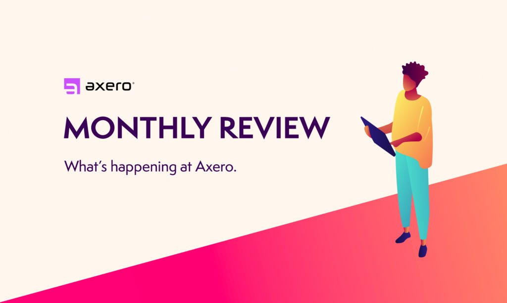 Axero Intranet Monthly Review December 2021